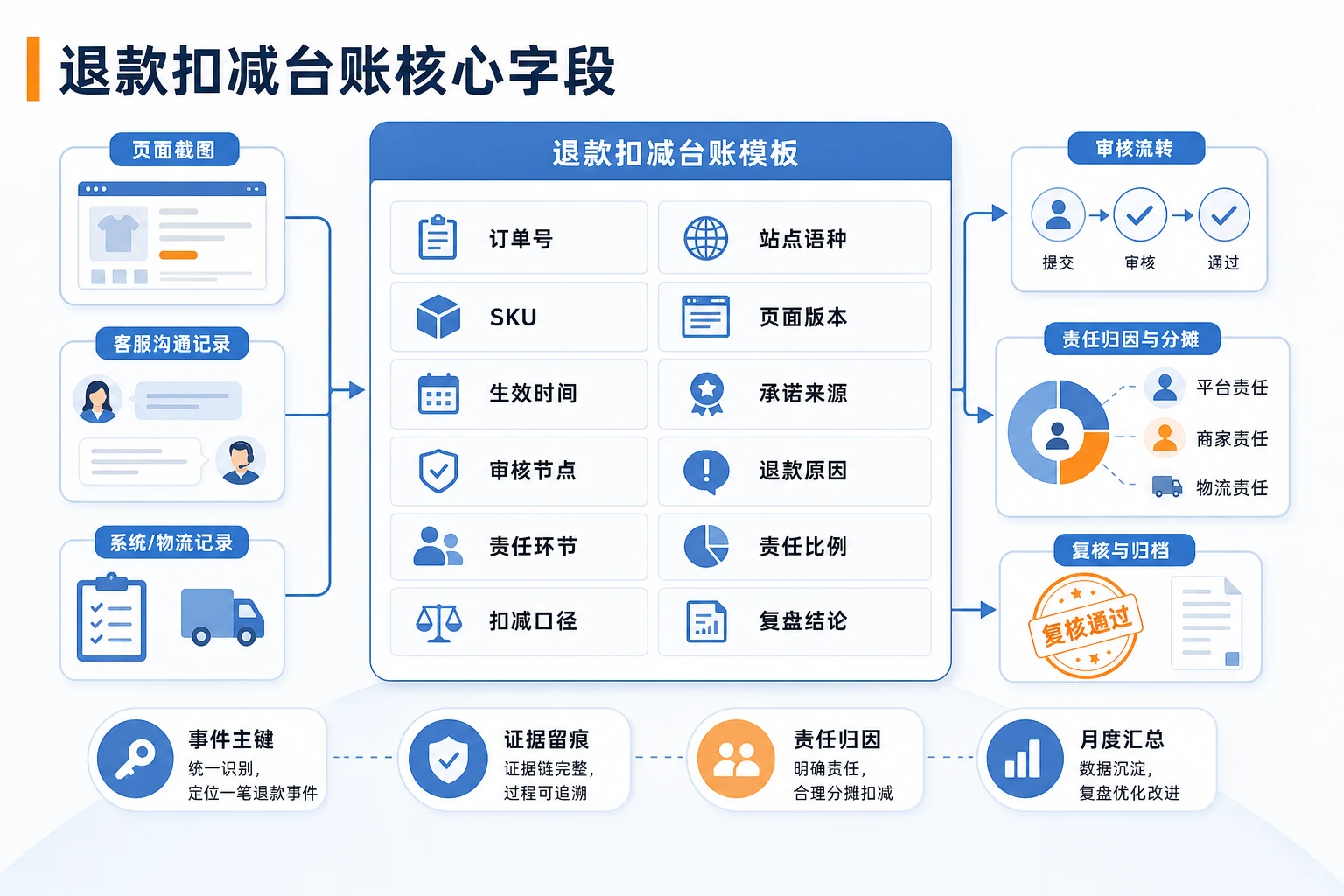 多语站点上新期退款扣减台账模板与责任分摊方法(2026年版)