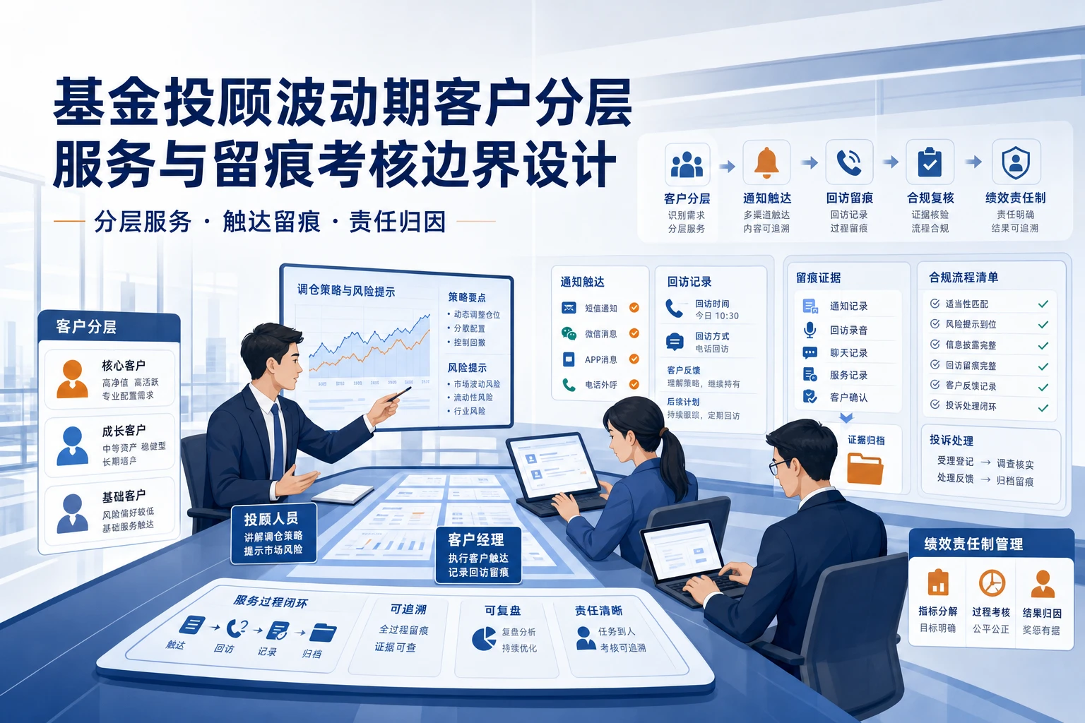 基金投顾波动期客户分层服务与留痕考核边界设计（2026年版）