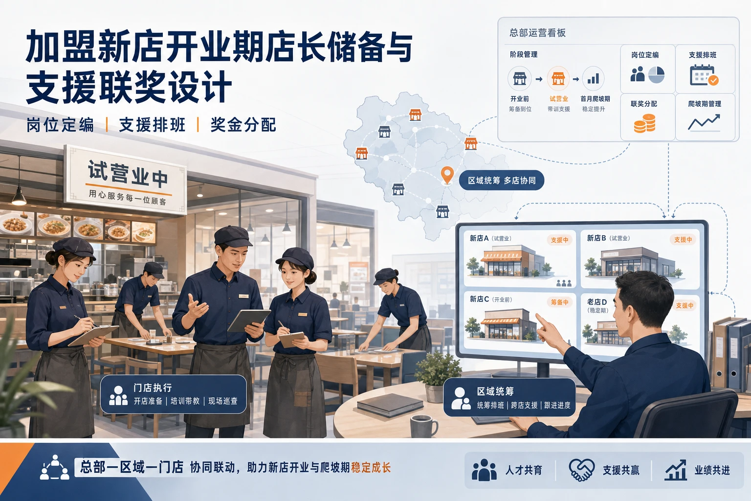 加盟新店开业期店长储备与支援联奖设计(2026年版)