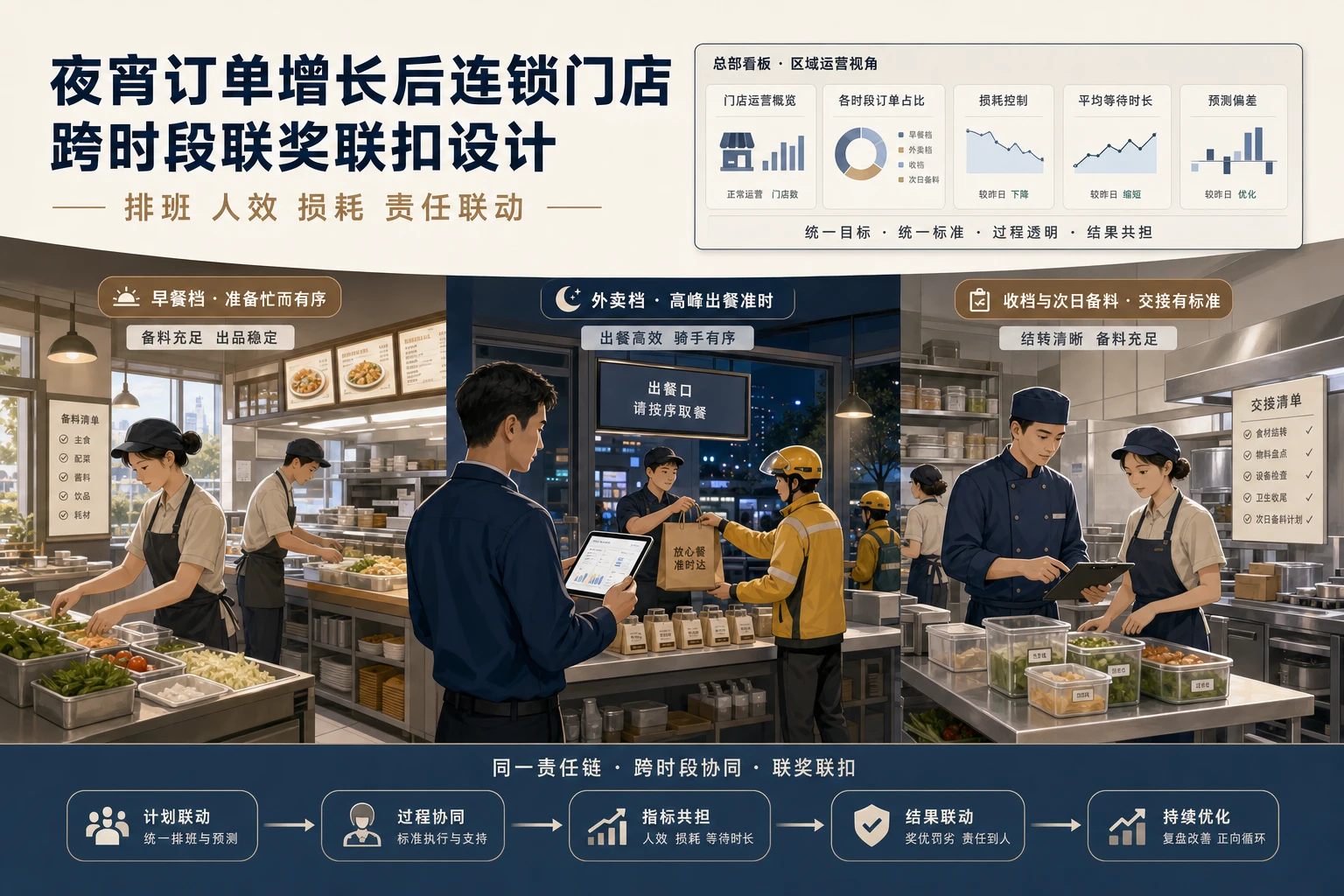 夜宵订单增长后连锁门店跨时段联奖联扣设计（2026年版）