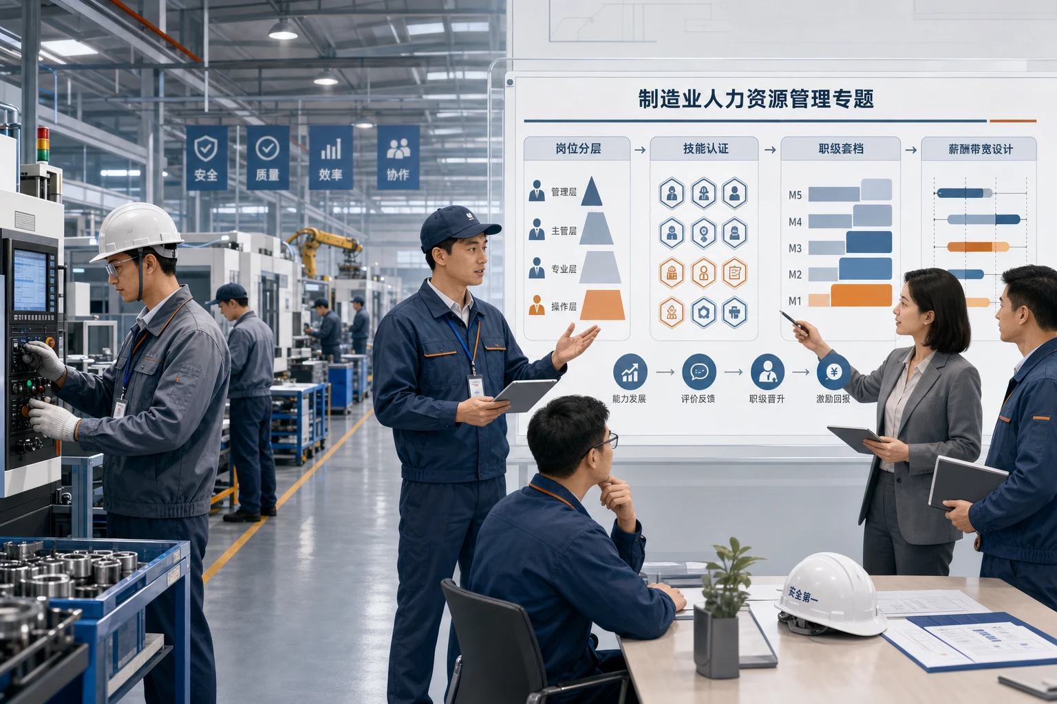 2026年制造业产线宽带薪酬与技工职级套档框架