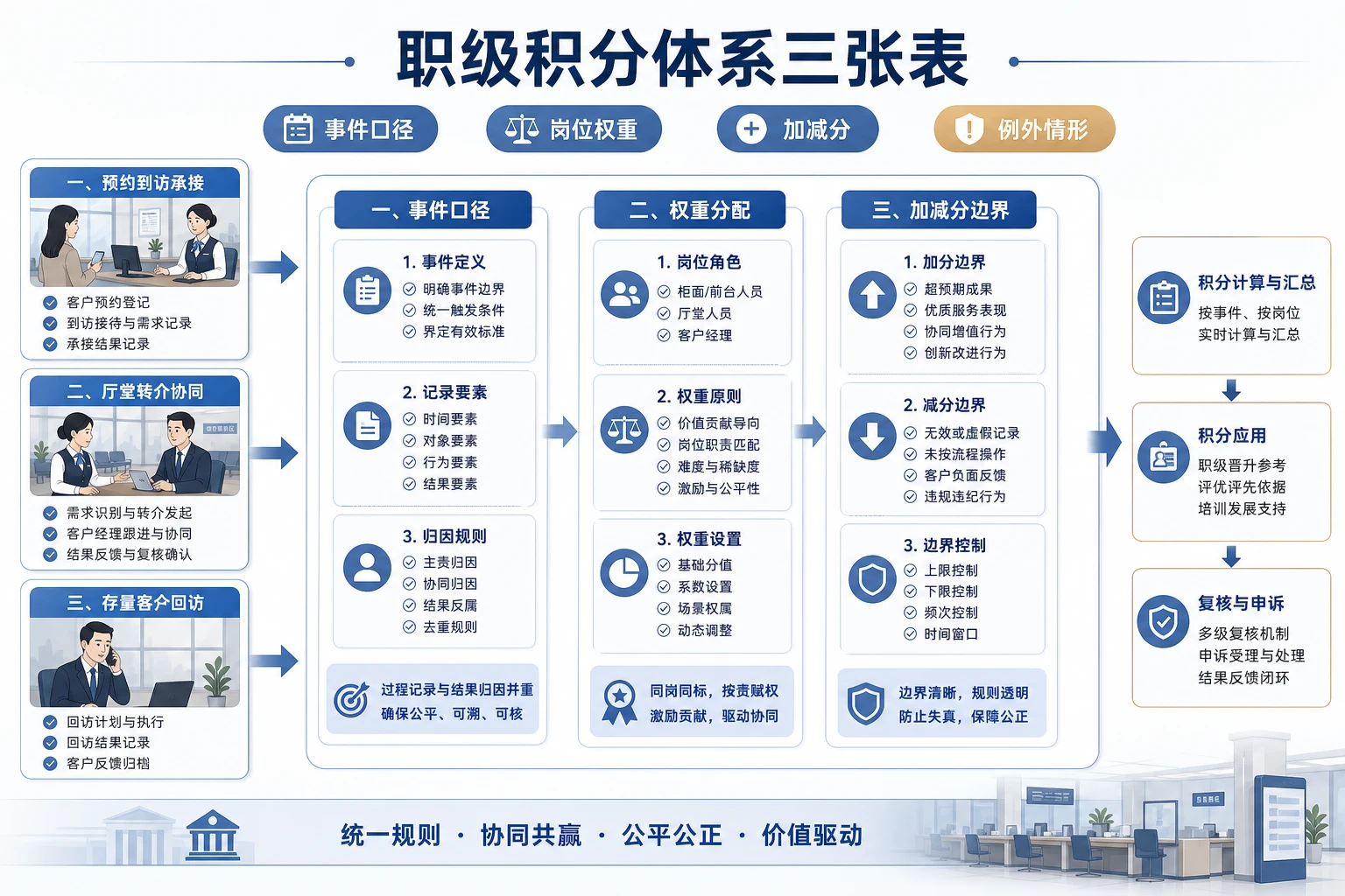 县域网点柜面分流下岗位重构与职级积分设计（2026年版）