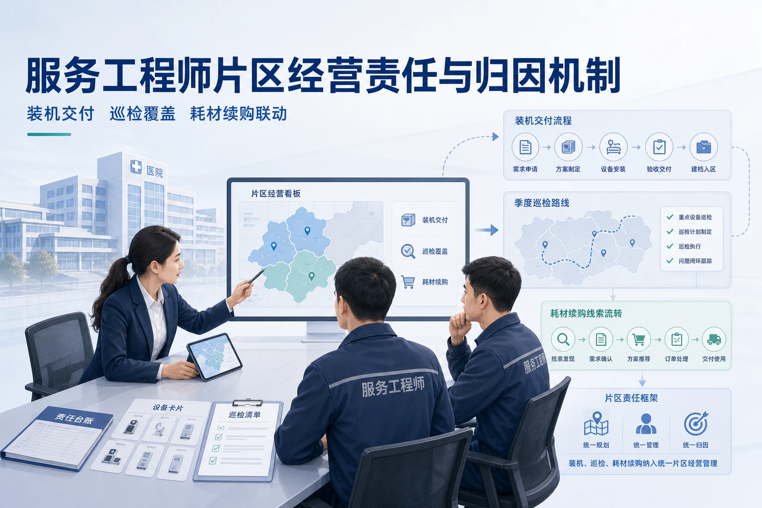 医疗器械服务工程师片区经营责任与归因机制设计（2026年版）