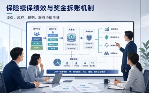 2026年高赔付客户上升期，保险续保绩效与奖金拆账机制如何设计