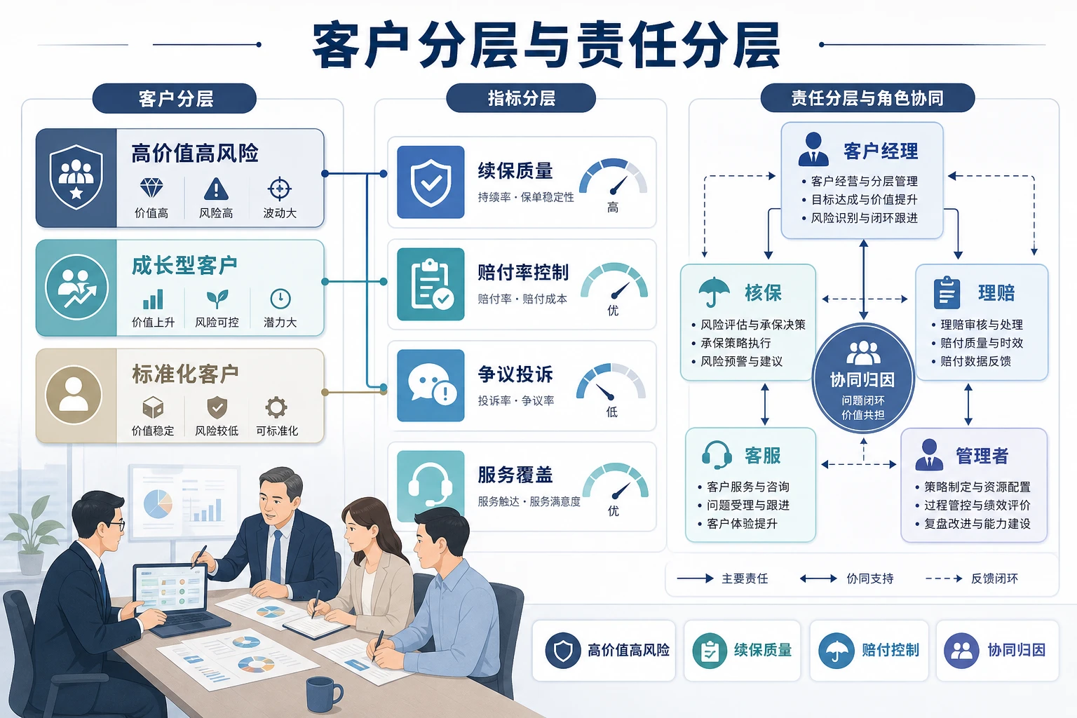 2026年高赔付客户占比上升后保险续保绩效与奖金拆账机制