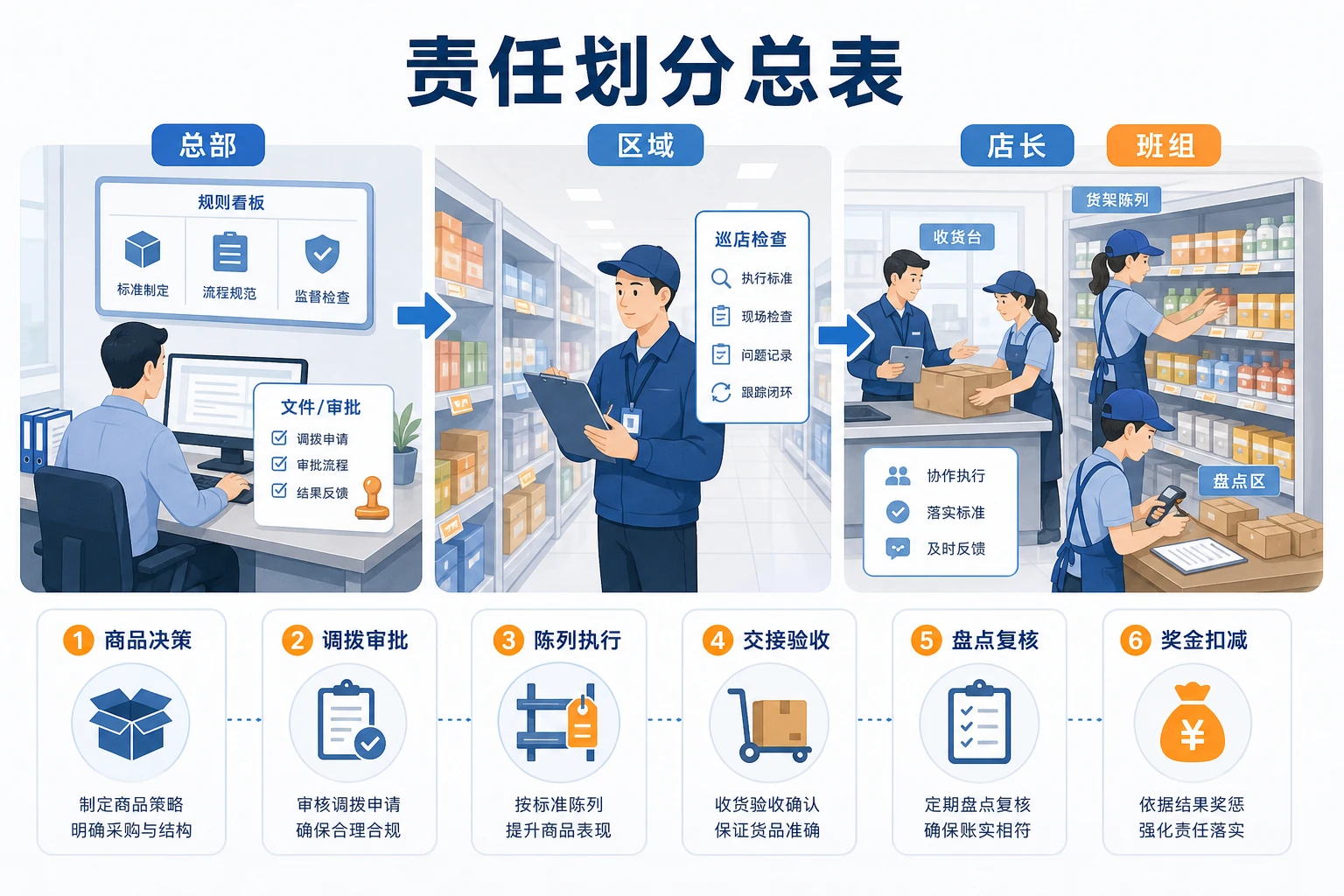 连锁门店节令商品切换期调拨报损与盘点责任划分
