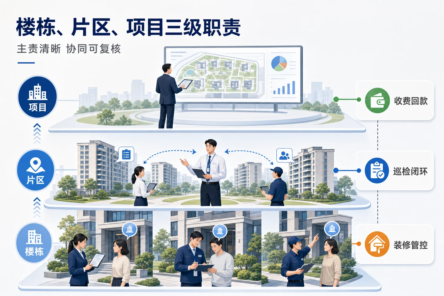住宅项目管家网格责任制与三项联动扣减规则设计（2026年版）