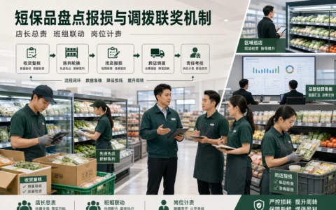 2026年门店盘点差异、临期报损与跨店调拨怎么考核：店长责任制与班组联奖设计
