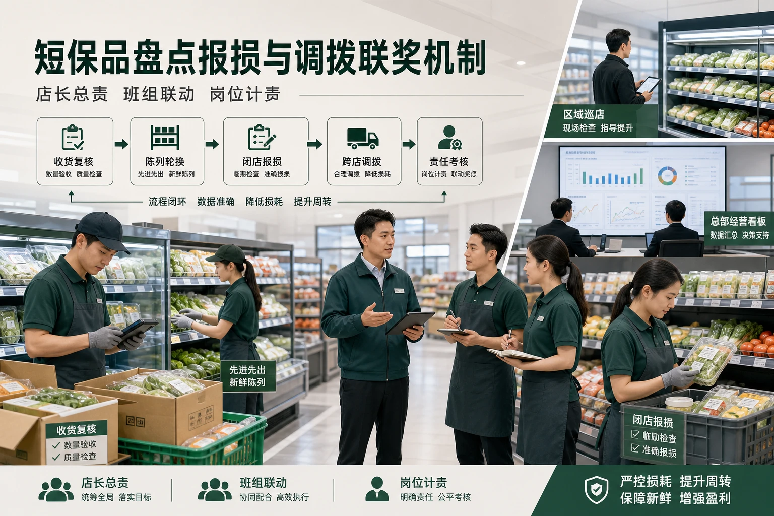 2026年连锁门店短保品盘点报损与调拨联奖机制设计