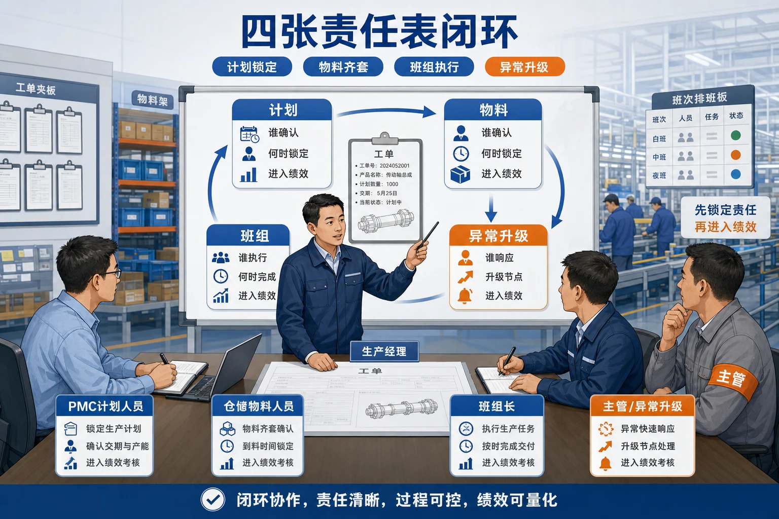 2026年交期压缩下PMC与产线班组协同责任制设计
