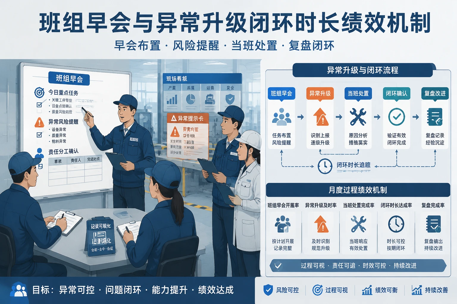 班组早会与异常升级闭环时长绩效机制设计（2026年版）