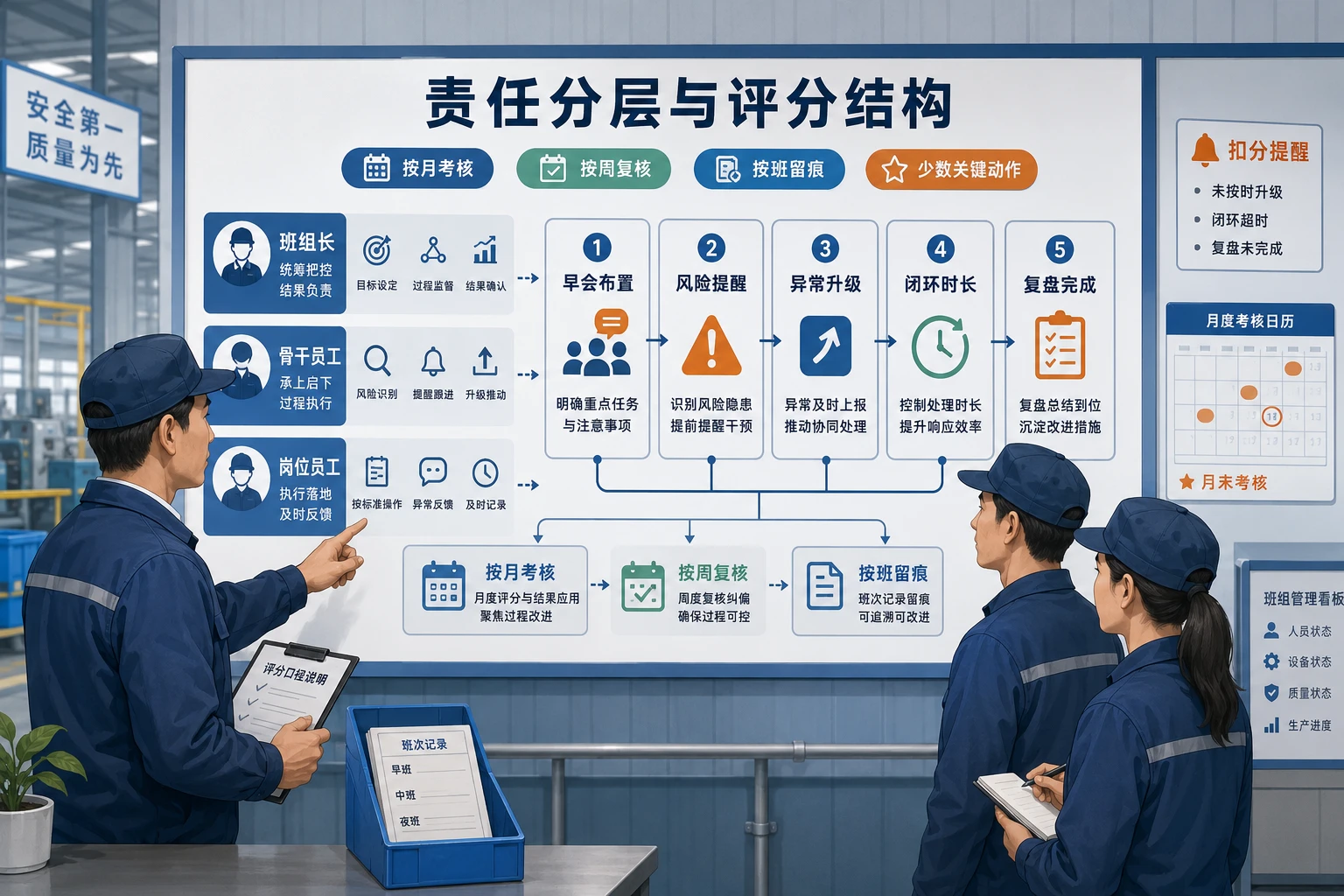 班组早会与异常升级闭环时长绩效机制设计（2026年版）