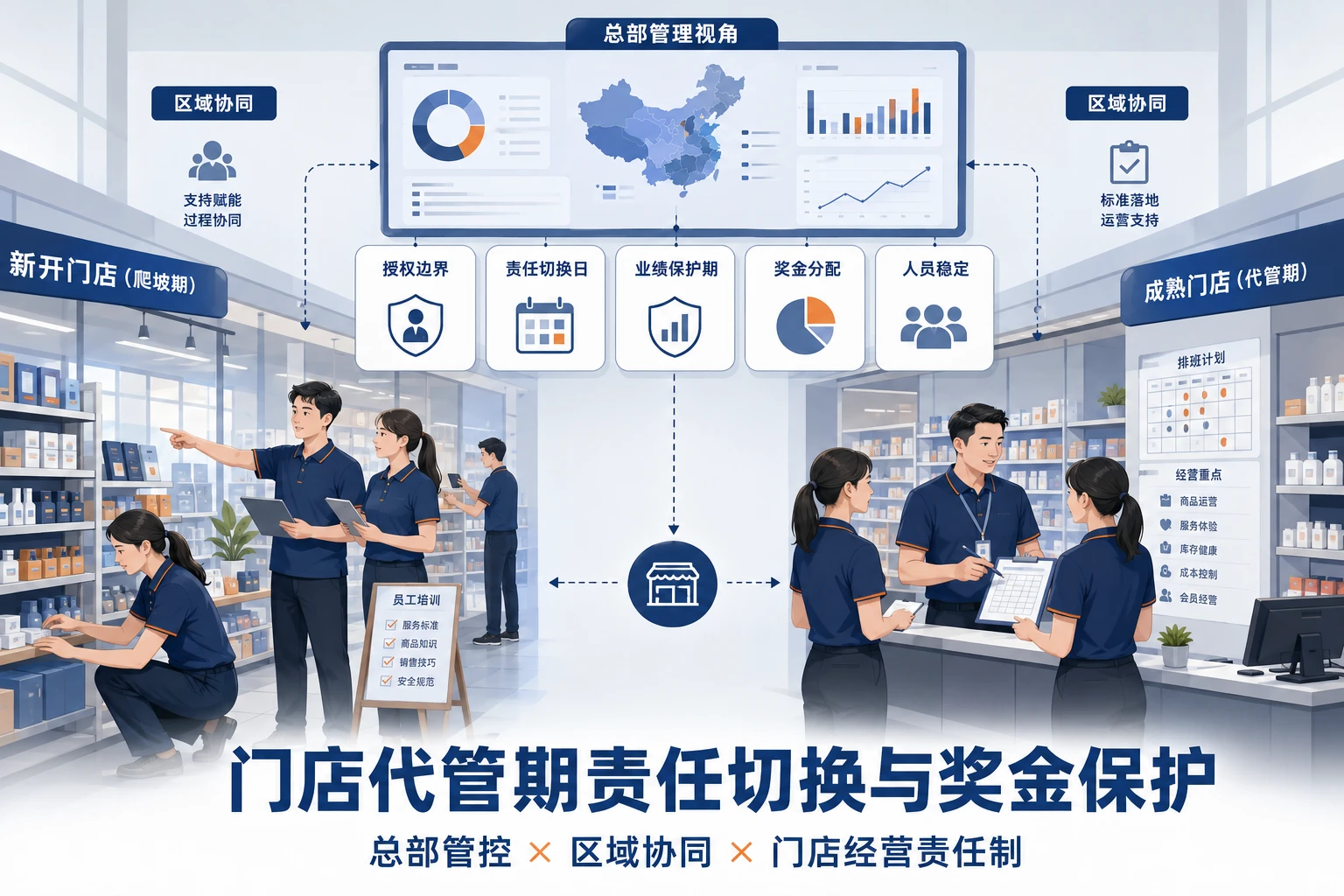 连锁门店代管期责任切换与奖金保护机制设计(2026年版)