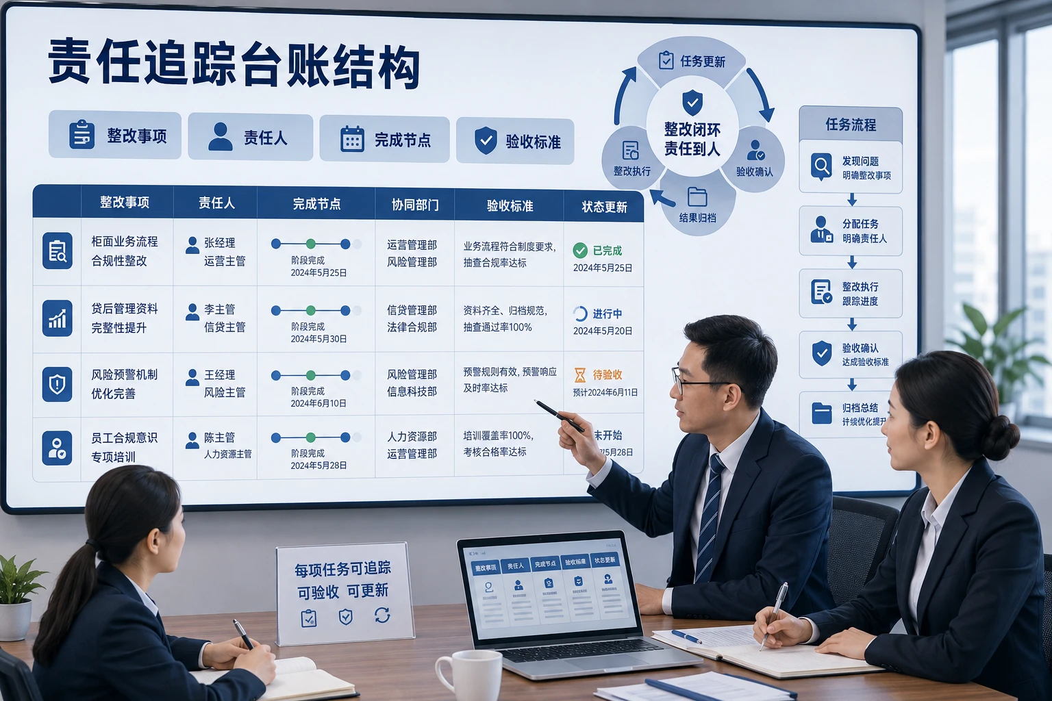 农商行季度经营偏差纠偏复盘表与责任追踪台账模板（2026年版）