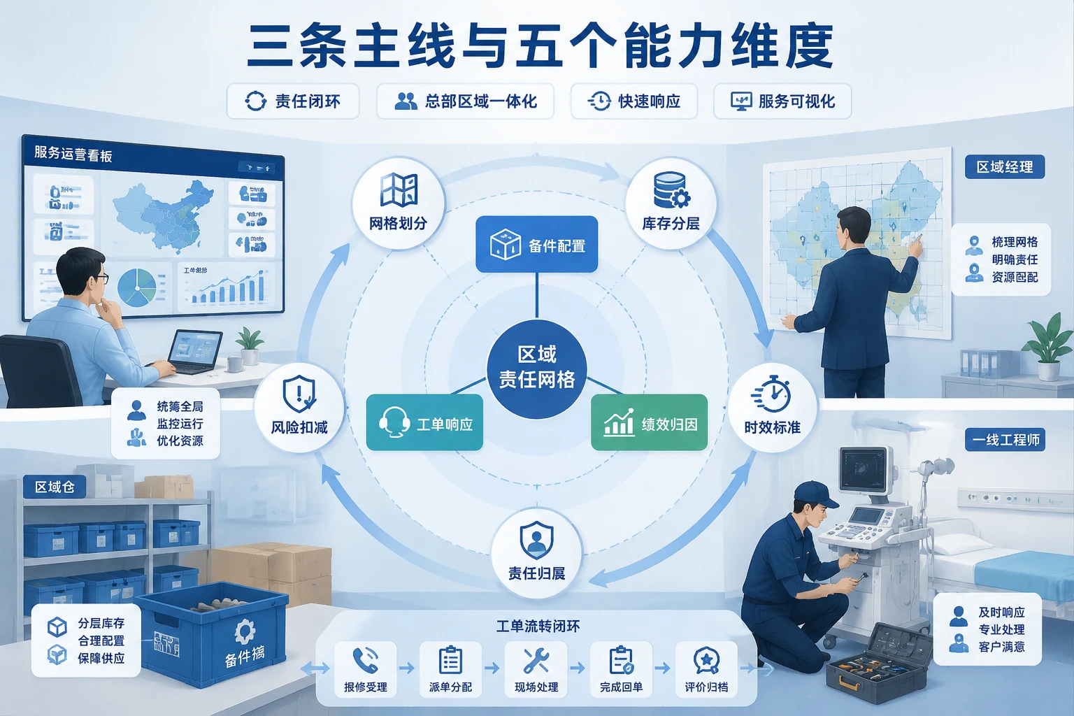 2026年医疗器械售后备件周转与区域网格绩效联动机制