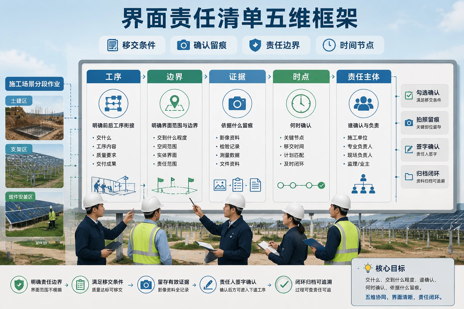 光伏EPC并行施工窝工责任划分与节点激励机制设计(2026年版)