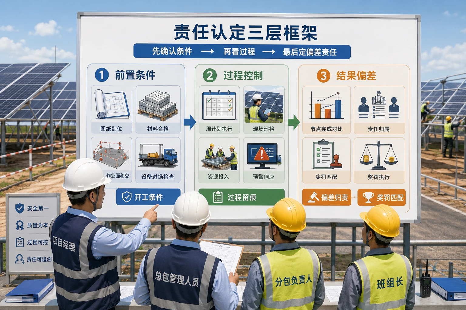 2026年光伏EPC关键节点延后时的责任划分与奖罚纠偏机制