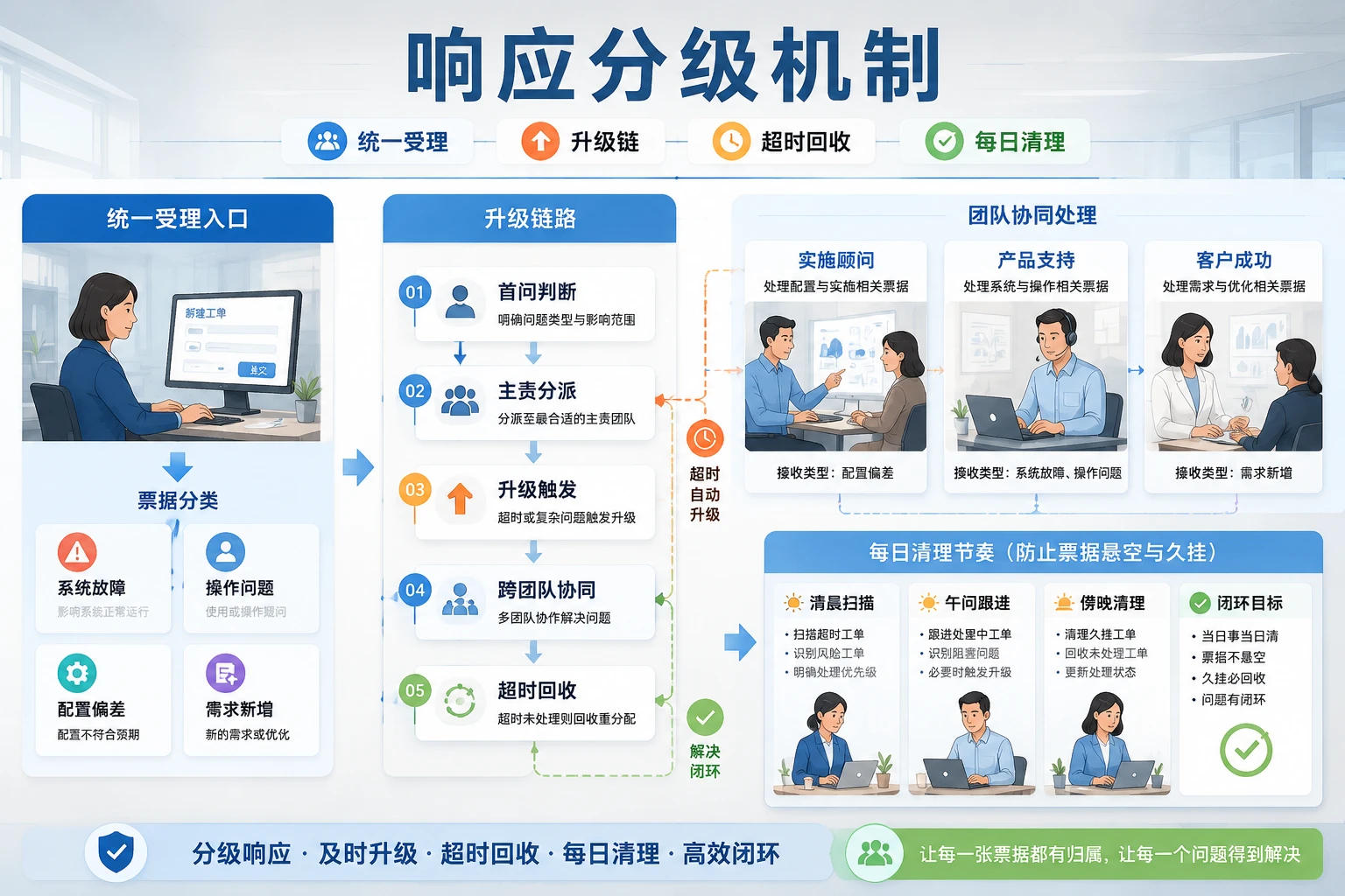 SaaS上线首月票据积压的分级响应与责任协同机制(2026年版)