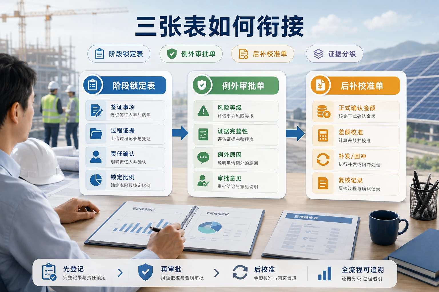 2026年光伏EPC签证滞后下阶段激励锁定与校准单模板