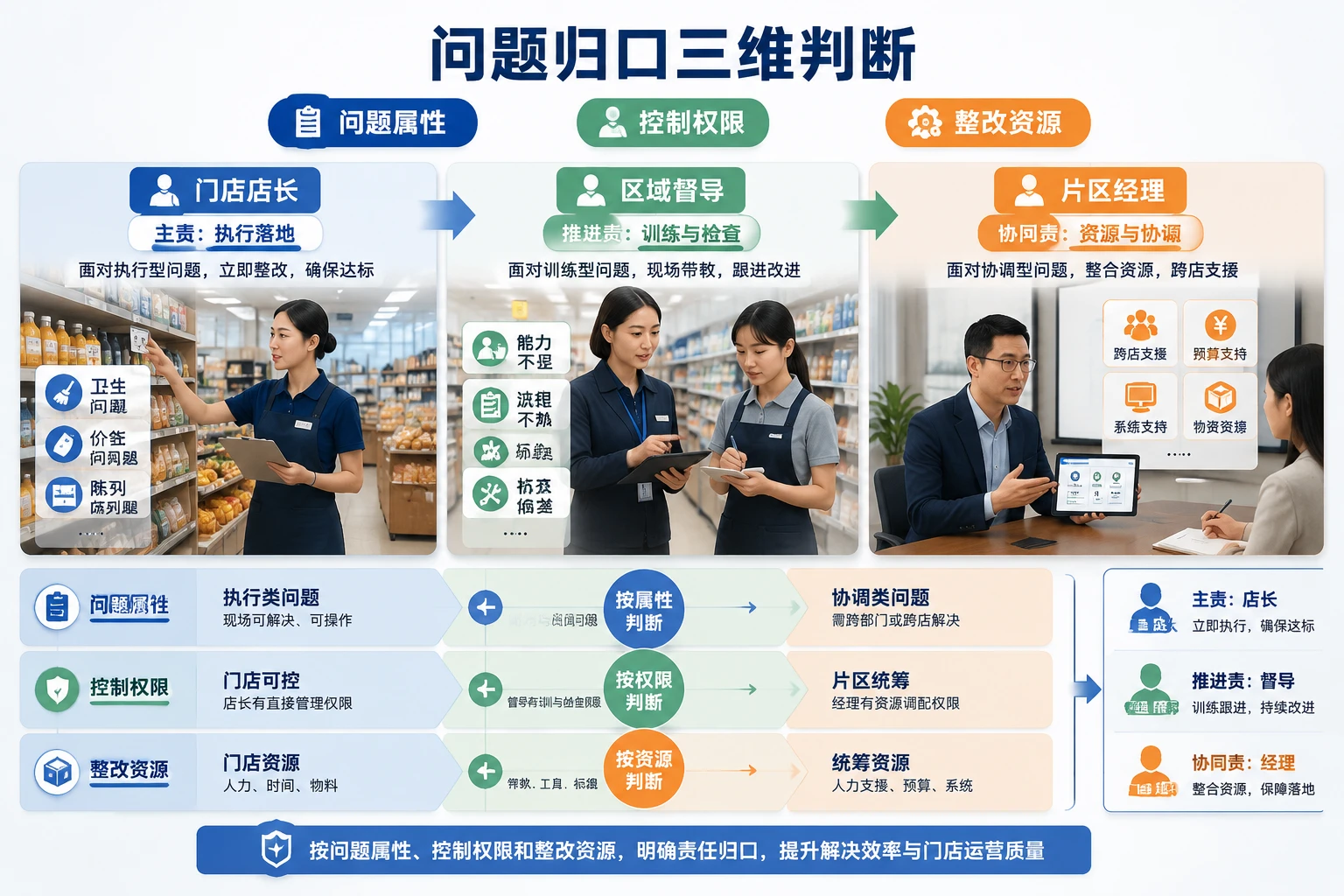 连锁门店混合督导下整改归口与区域考核机制设计（2026年版）