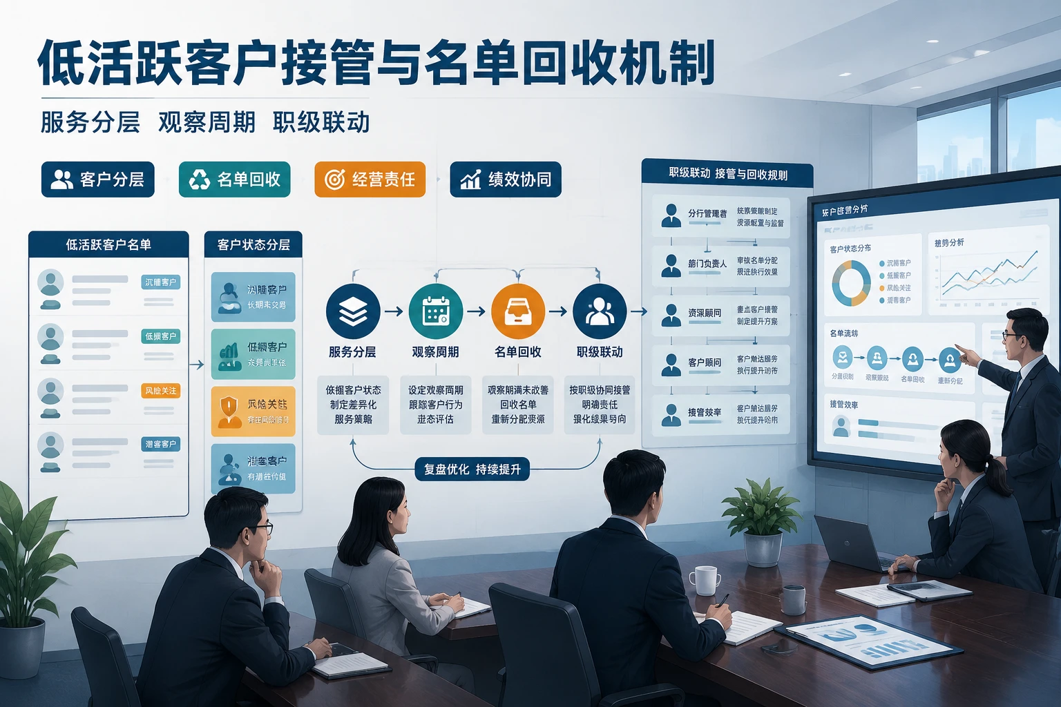城商行低活跃客户接管分层与名单回收机制设计(2026年版)