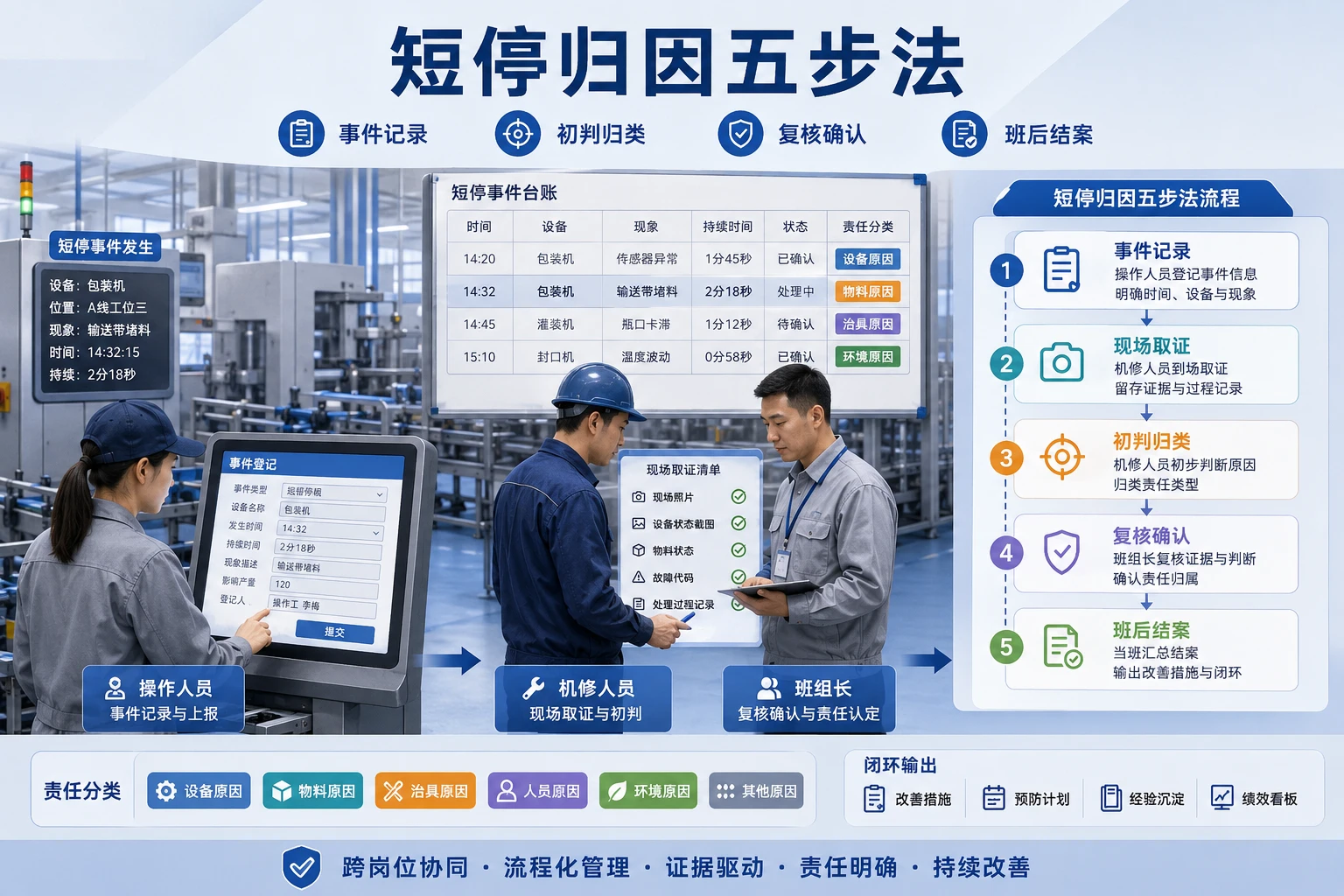 2026年动力电池多工序短停归因与班组奖金联动设计