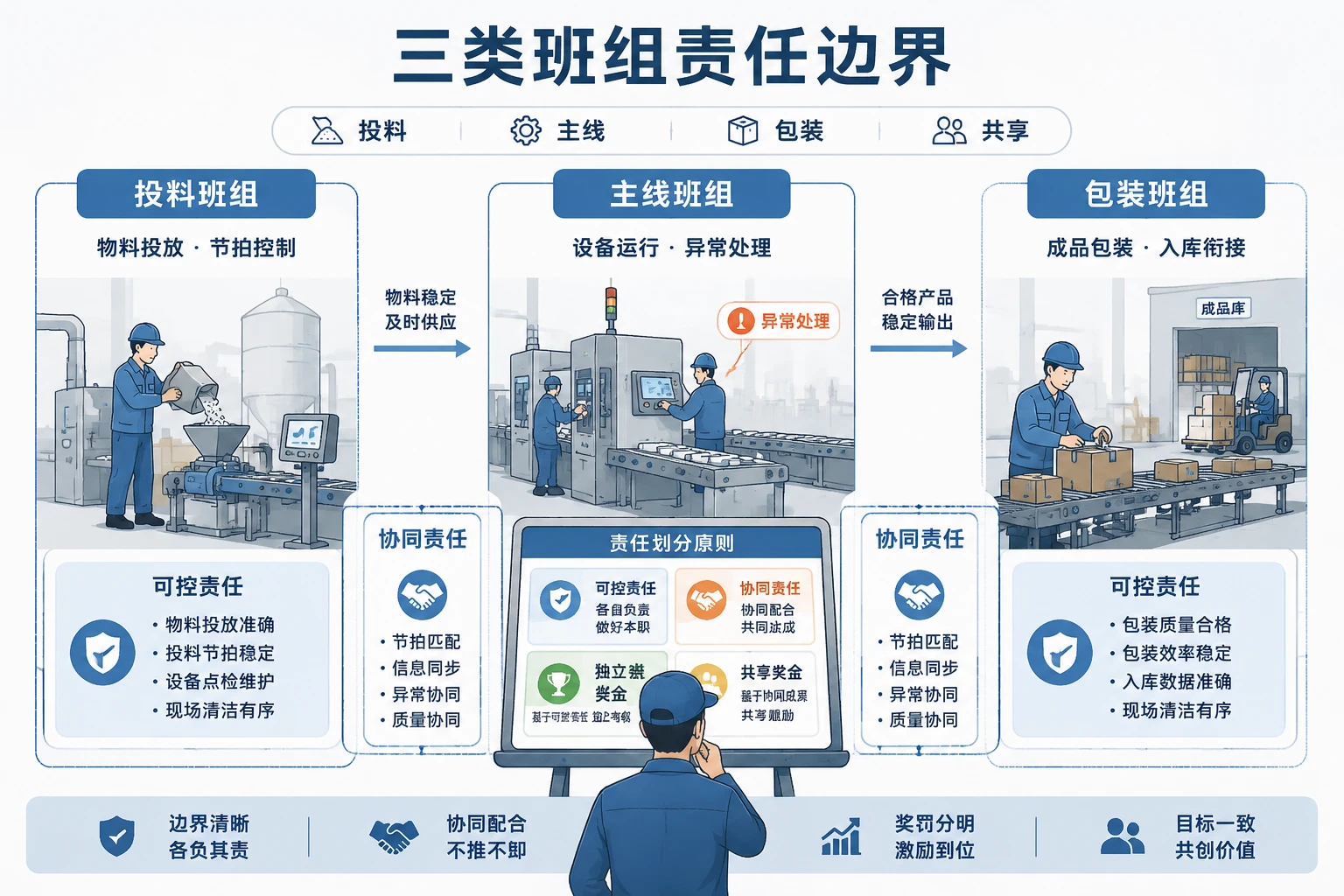 动力电池产线在制堆积下的班组责任划分与奖金联动设计