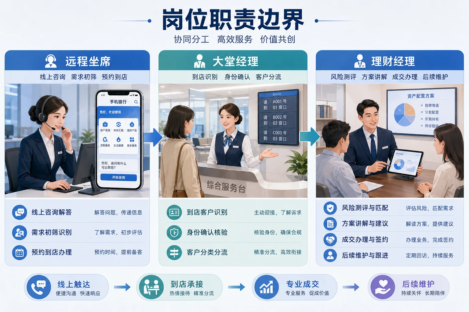 手机银行咨询转网点办理的线索归属与绩效拆分机制