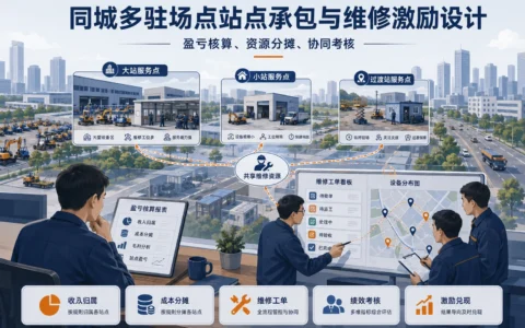 多驻场服务点如何做盈亏核算、承包制与维修激励联动（2026年版）
