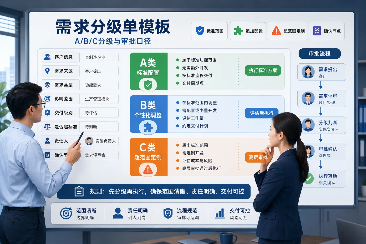 2026年SaaS实施定制需求分级与工时奖金台账模板
