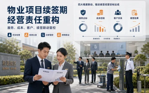 2026年物业项目续签压价下如何重设经营责任边界：总部管控、区域协同与项目经理考核