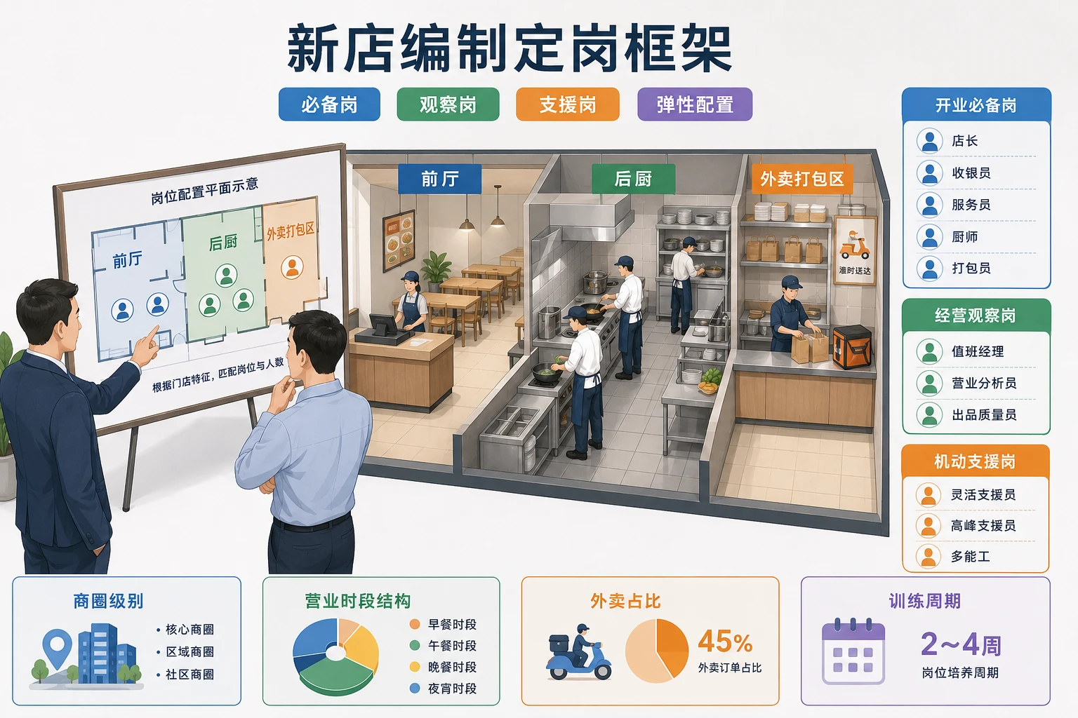 2026年连锁餐饮新店首月编制与支援人效保护机制