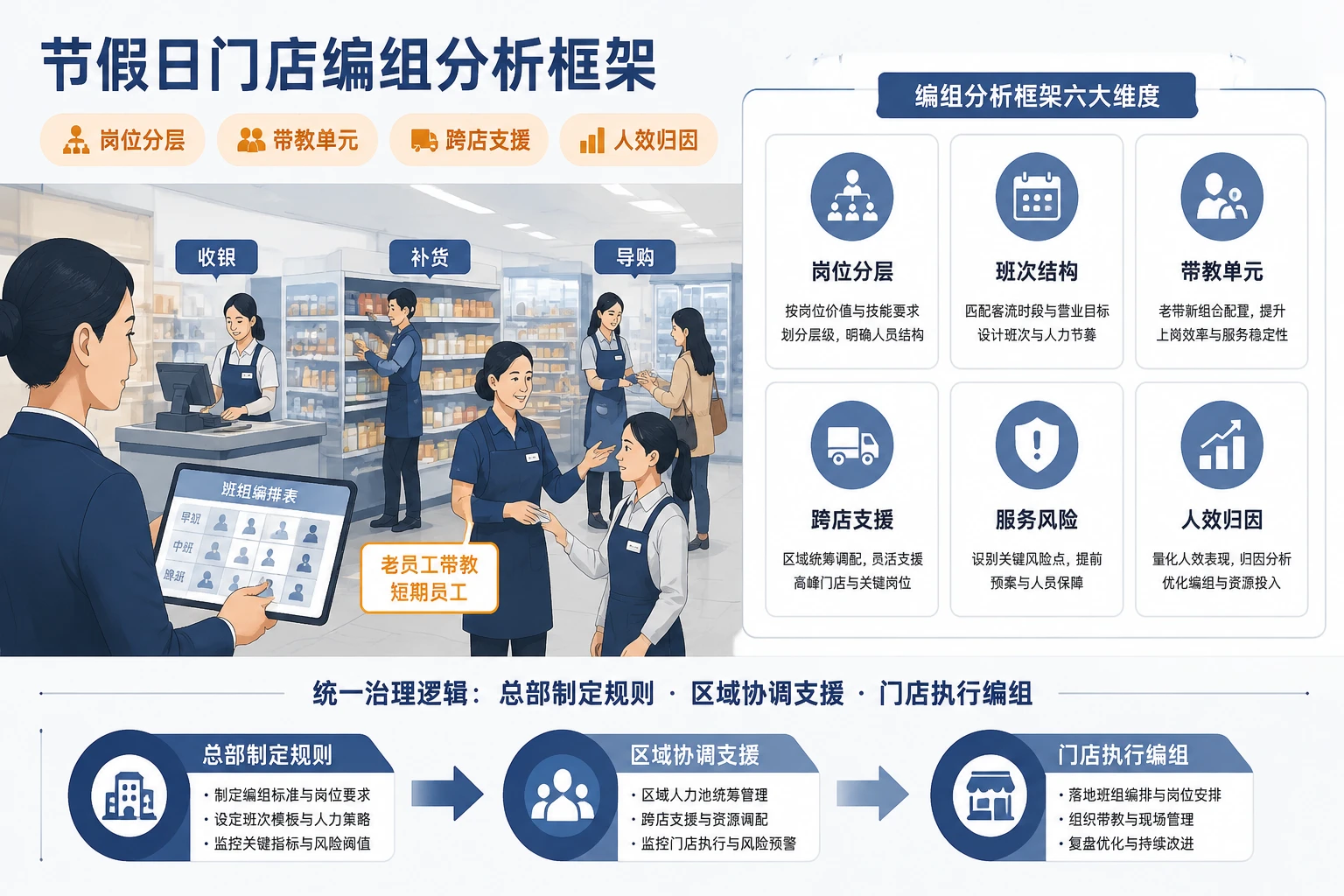 连锁门店节假日短期用工编组与带教激励机制设计（2026年版）