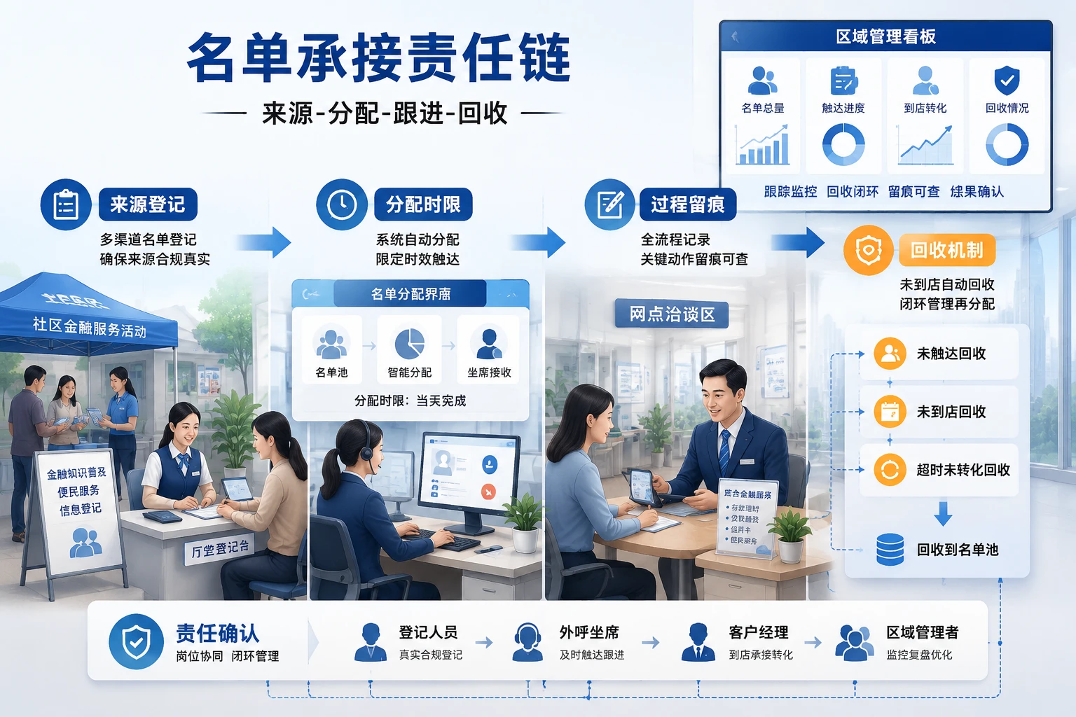 连锁社区网点活动经营中的名单承接与转化考核设计
