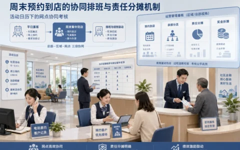 城商行社区网点周末预约到店排班与协同考核机制解析（2026年版）