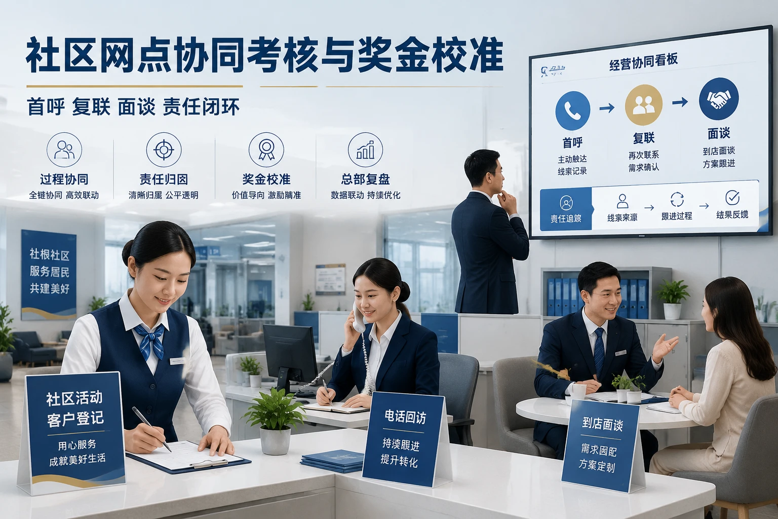 城商行社区网点活动回访转化偏弱时的协同考核与奖金校准（2026年版）