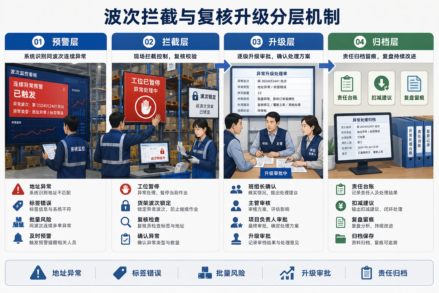 2026年同批次订单地址异常与标签错单拦截复核台账模板