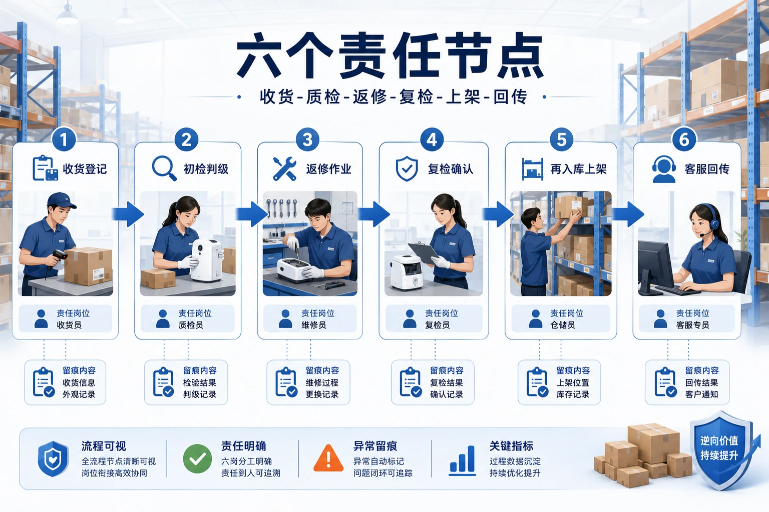 2026年跨境电商退货翻新再上架的岗位拆分与奖金联动规则