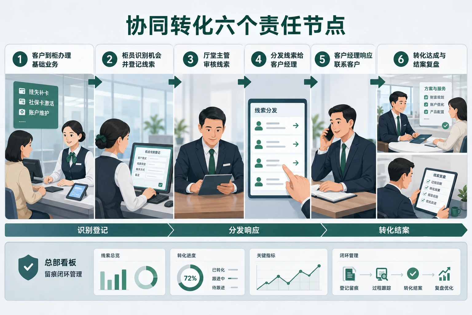 2026年农商行网点综合经营机会的转介登记、时限跟进与奖金拆分机制