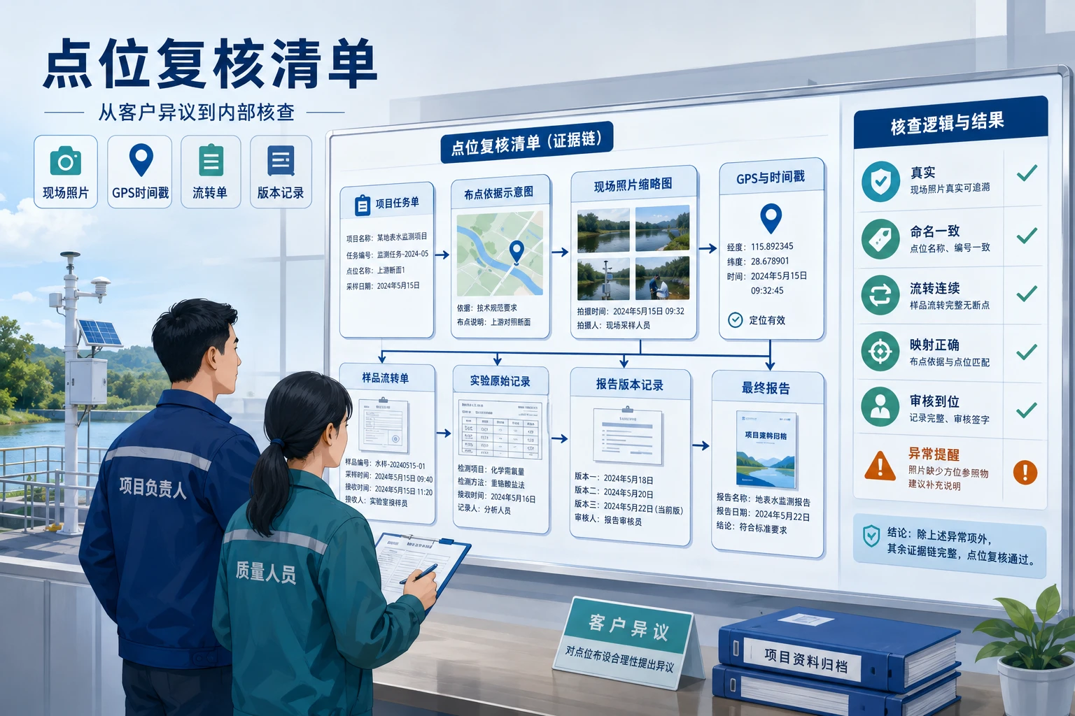 2026年环保监测报告点位争议下的复核追溯与绩效回补机制