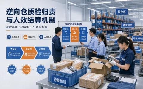 大促后逆向仓退货处理怎么做：质检归责、客服补偿与人效结算