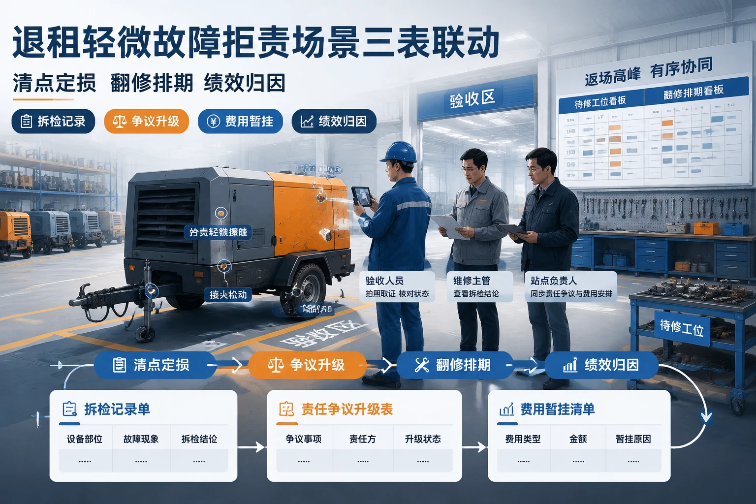 2026年退租轻微故障拒责场景三表联动与站点绩效归因模板