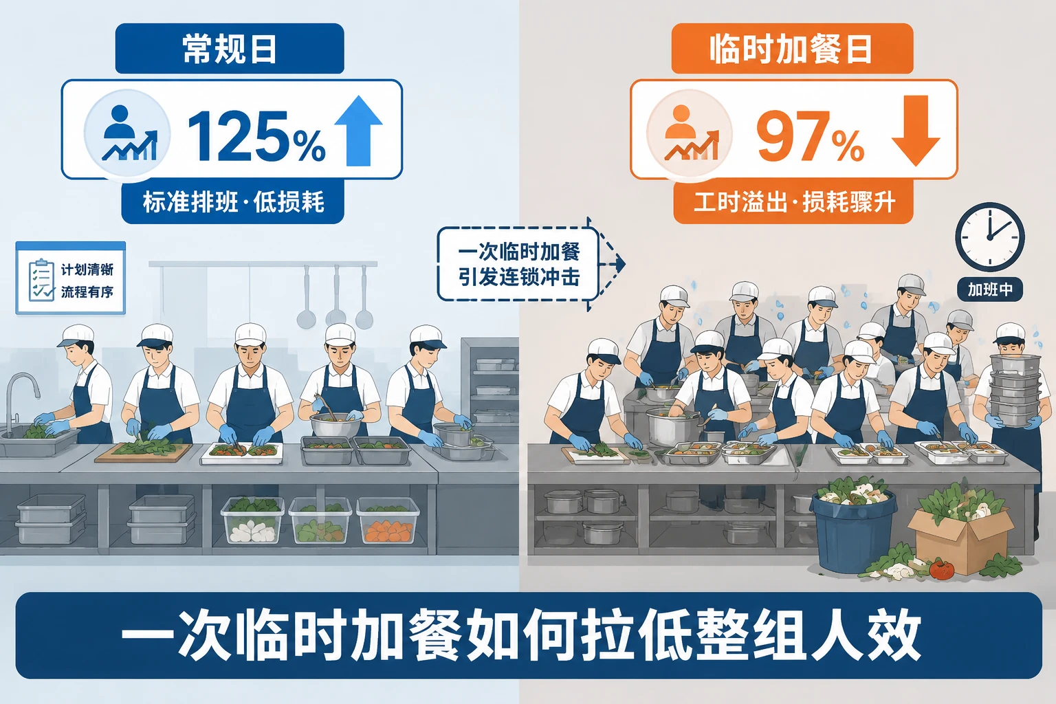 学校临时加餐场景下的备餐班组人效与绩效校准方案（2026年版）