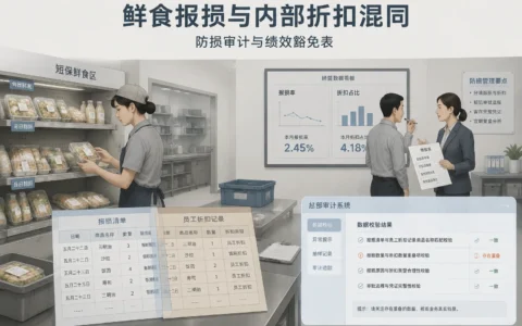 连锁门店鲜食报损与内部折扣混同防损审计表单及绩效豁免表模板）
