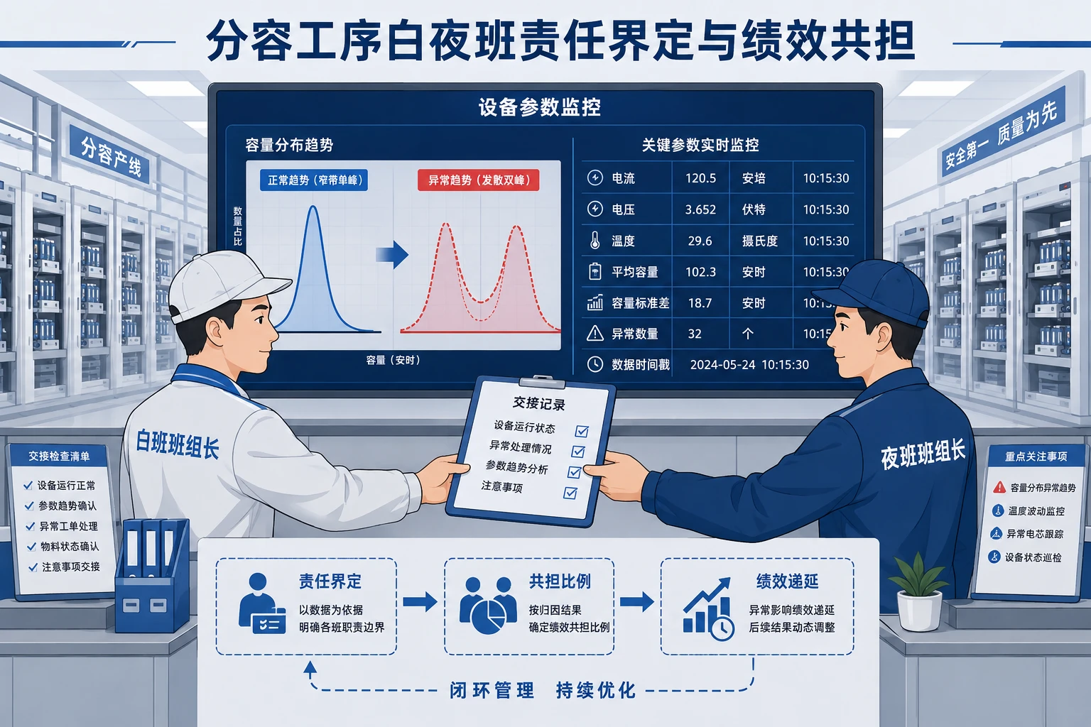动力电池分容工序白夜班责任界定与绩效共担(2026年版)