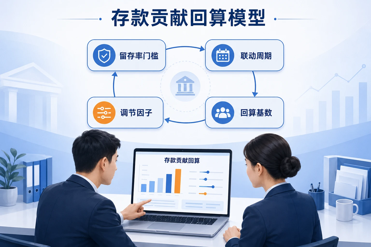 2026年存款留存率不达标时存贷联动系数回算模型与晋升挂钩设计