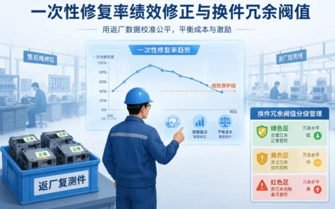 2026年一次性修复率绩效修正方案：基于返厂检测结果的换件冗余阈值与保护线设计
