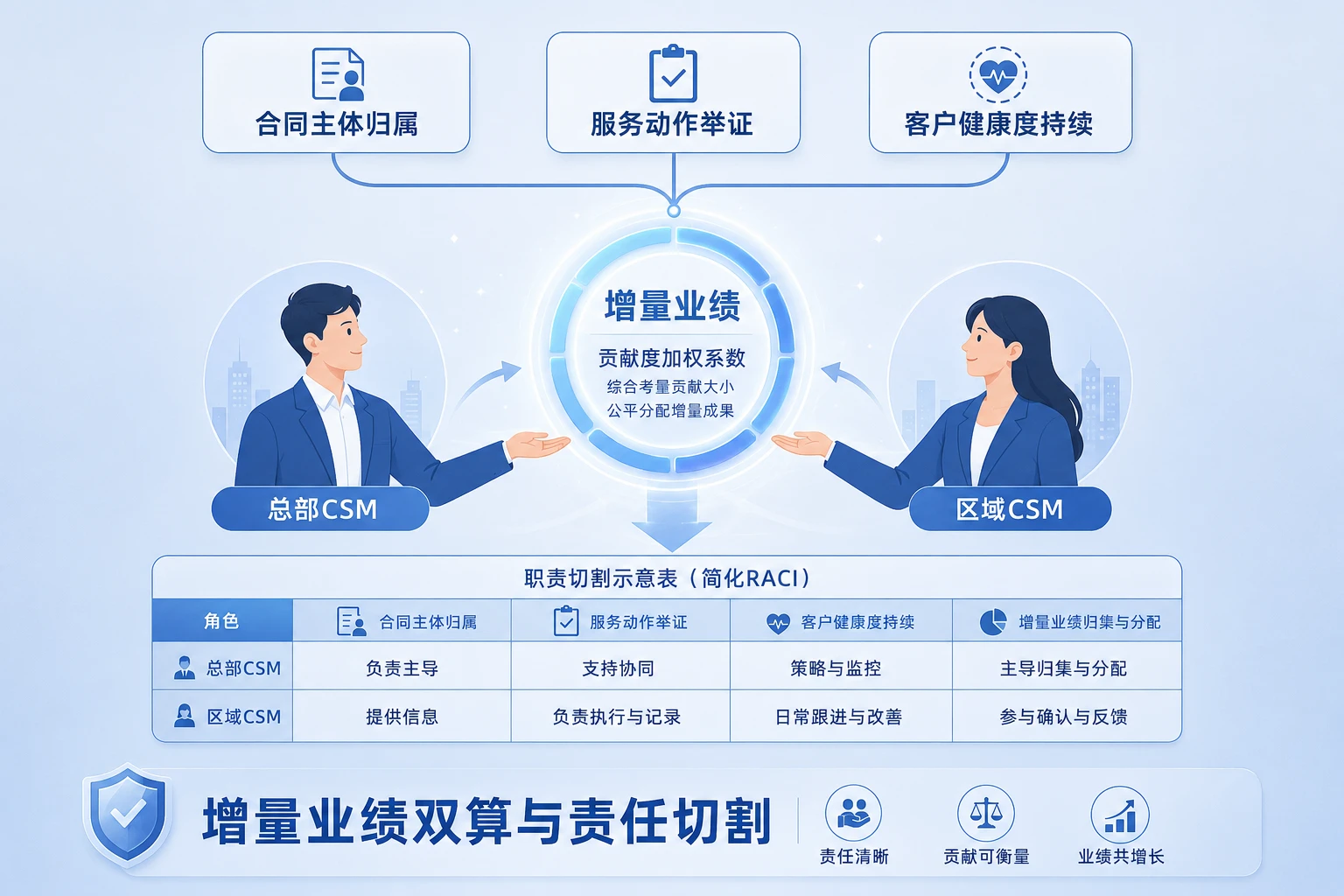 2026年总部与子公司分层签约下的客户成功责任划分与续费归属