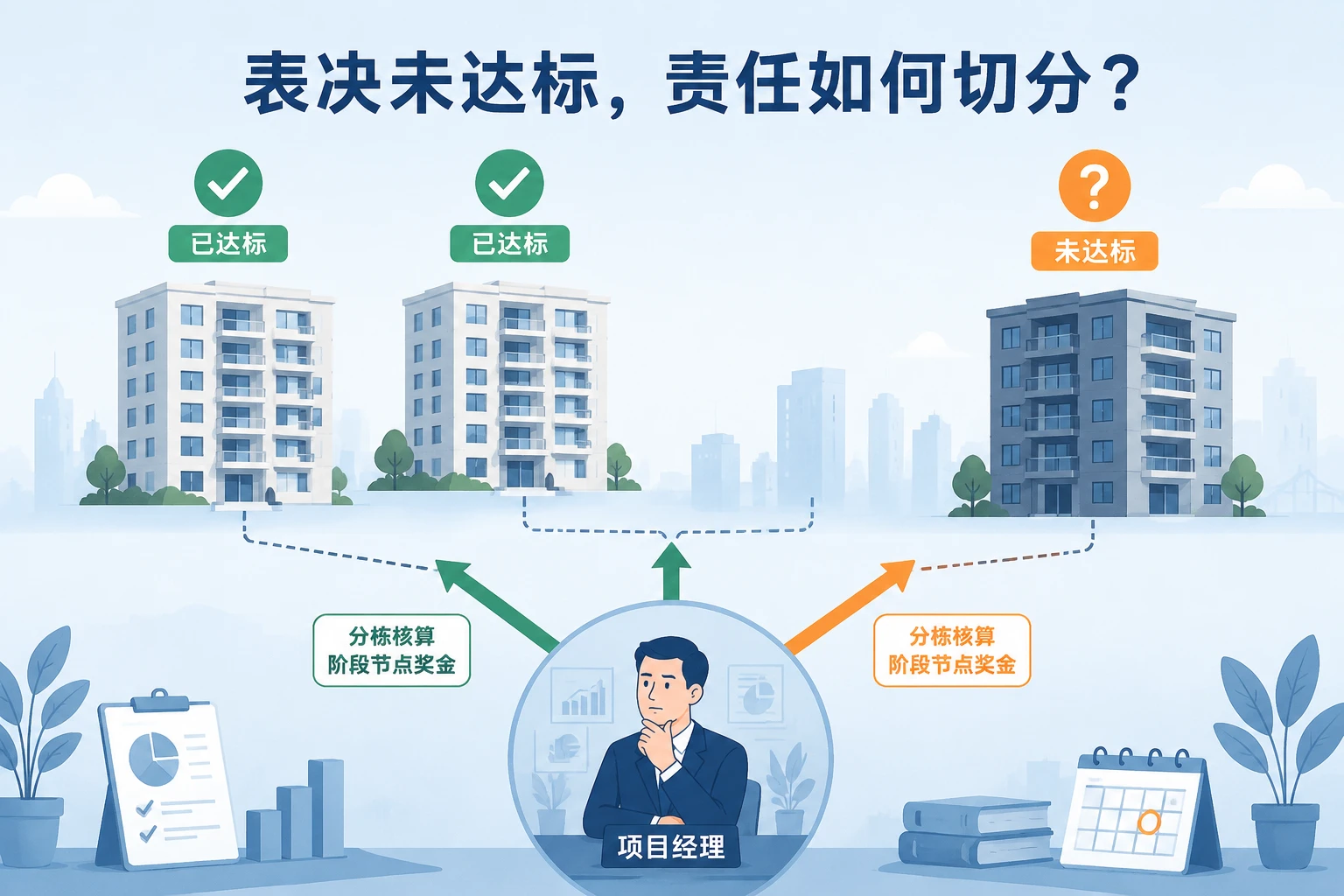 物业多栋楼宇大修表决分阶段激励与绩效挂钩（2026年版）