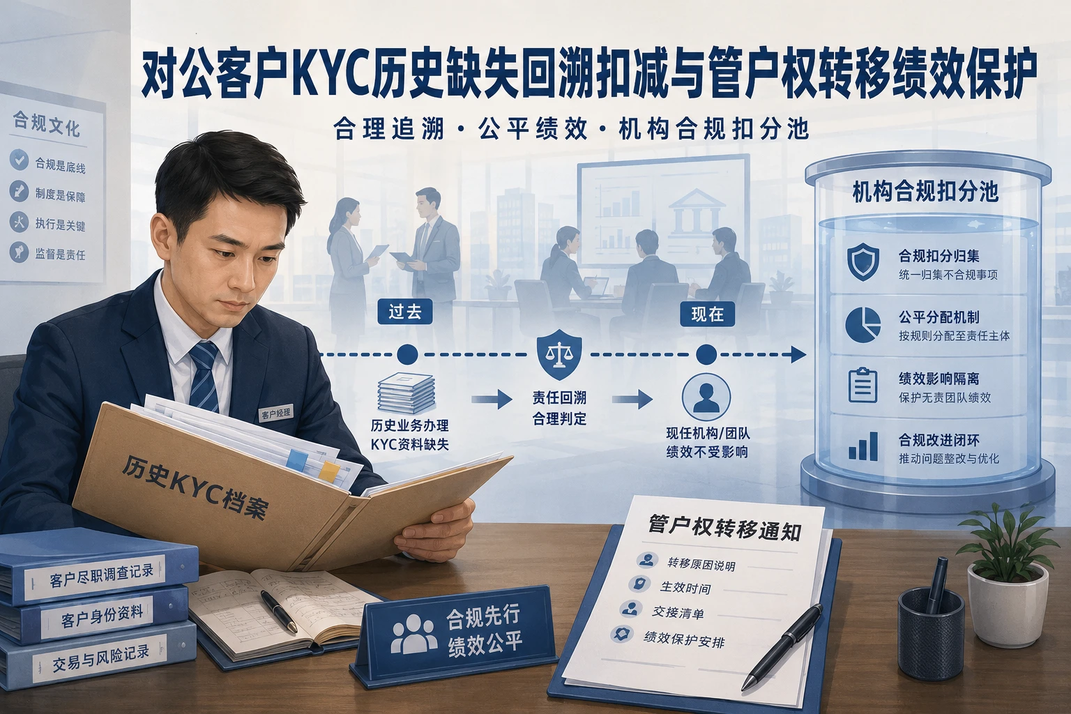 对公客户KYC历史缺失回溯扣减与管户权转移绩效保护（2026年版）